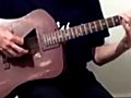 Playing My Homemade Guitar | BahVideo.com