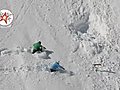 Fred Syversen 107 meters 351 feet cliff drop  | BahVideo.com