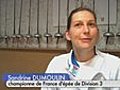 Escrime Sandrine Dumoulin de retour sur la  | BahVideo.com