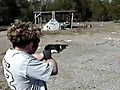 Shotgun Recoil Owns An Idiot | BahVideo.com