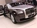 Frankfurt Motorshow 09 - Rolls Royce Ghost | BahVideo.com