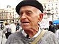 El abuelo de la revoluci n icono del 15-M | BahVideo.com