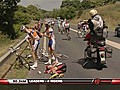 Brajkovic crashes hard | BahVideo.com