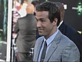  Green Lantern s Ryan Reynolds arrives for  | BahVideo.com