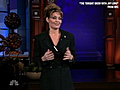 Palin jokes around on Leno | BahVideo.com