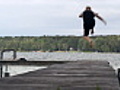 Jumping Off Dock | BahVideo.com