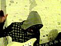 James Tickle slaps his bass | BahVideo.com