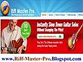 Riff Master Pro - The Musicians Secret Weapon | BahVideo.com