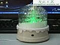 USB snowing christmas tree | BahVideo.com