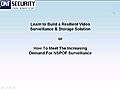 Build Resilient Video Surveillance amp Storage Solutions | BahVideo.com