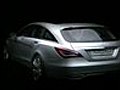 Mercedes CLS Shooting Break concept car - Tv  | BahVideo.com