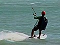 Kiwi Kite Surfs for 1 200 miles | BahVideo.com
