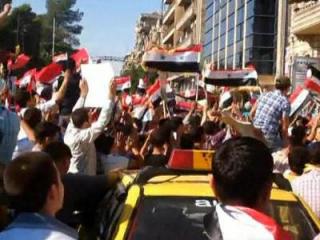 Huge protests grip Syria | BahVideo.com