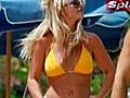 Britney shows off bikini body | BahVideo.com