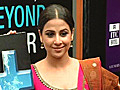 Vidya pledges support for Earth Hour 2011 | BahVideo.com