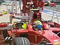 Avrupa 2008-Massa ve Sutil in pit stop amp 039 u | BahVideo.com