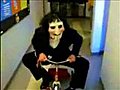 Jigsaw Riding a Bike | BahVideo.com