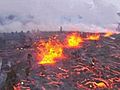 On Camera Lava Spews From Hawaii Volcano | BahVideo.com
