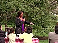 First Lady Michelle Obama Hosts White House Garden Spring Planting | BahVideo.com