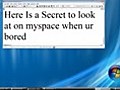 Myspace Secret  | BahVideo.com