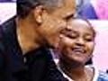 Obama Watches WNBA s Mystics | BahVideo.com