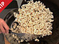 CHOW Tip How to Turn Your Wok into a Popcorn  | BahVideo.com