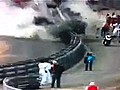 Allan McNish walks away from horrendous crash  | BahVideo.com