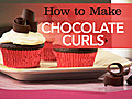 How to Make Chocolate Curls | BahVideo.com