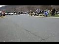 Longboarder crashes into spectators | BahVideo.com