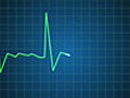 EKG heart monitor goes flatline | BahVideo.com
