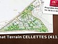 Vente - terrain - CELLETTES 41120 - 74 500  | BahVideo.com