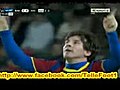 FC Barcelona 1 - 0 Arsenal - Messi 09 03 2011 | BahVideo.com