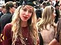 MTV Movie Awards red carpet interview Gillian  | BahVideo.com