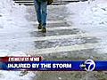 Slippery streets lead to plenty of slips and falls | BahVideo.com