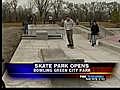 Dozens help initiate BG s new skate park | BahVideo.com