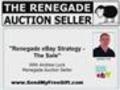 Renegade eBay Strategy The Sale | BahVideo.com