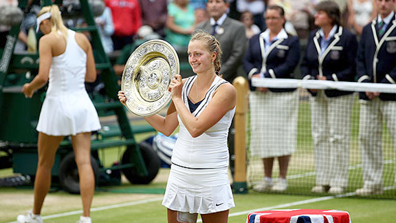 ESPiaNdo Wimbledon Kvitova se coron ante  | BahVideo.com