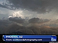 Time Lapse Amazing Phoenix dust storm | BahVideo.com