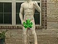 Nude Statue Of David Upsets Neighbors | BahVideo.com