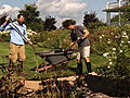 The Fabulous Beekman Boys Mulching the Garden | BahVideo.com