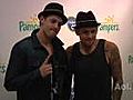 Joel and Benji Madden Chat with PopEater | BahVideo.com