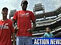 Kids work out and learn with Phillies athletic  | BahVideo.com