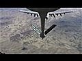 A10 Thunderbolt II Refueling -See them barrel roll- | BahVideo.com
