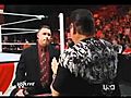 Michael Cole Kissing Jerry Lawler Foot at WWE Over The Limit 2011  | BahVideo.com