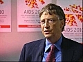Bill Gates talks about 18th international AIDS  | BahVideo.com