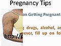 trying to get pregnant tips | BahVideo.com