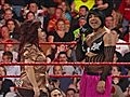 WWE Monday Night Raw - Vickie Guerrero Vs Santina | BahVideo.com