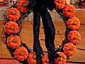 Mini Pumpkin Wreath | BahVideo.com