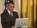 Obama s Twitter Town Hall | BahVideo.com