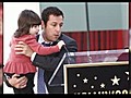 Adam Sandler gets a star  | BahVideo.com